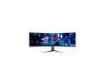 Curved gaming monitor with vibrant display