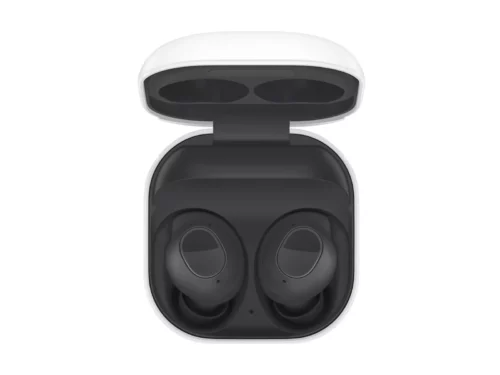 Wireless earbuds in charging case