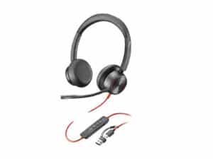 Poly Blackwire 8225 Stereo Microsoft Teams Certified USB-C ANC Headset