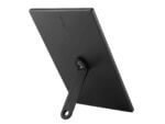 Back view of monitor with stand.