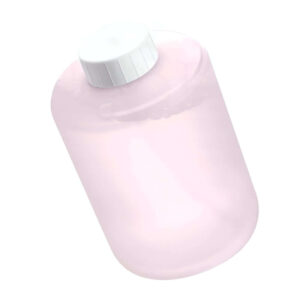 Pink bottle with white cap