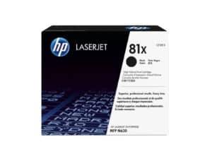 HP LaserJet 81X black toner cartridge