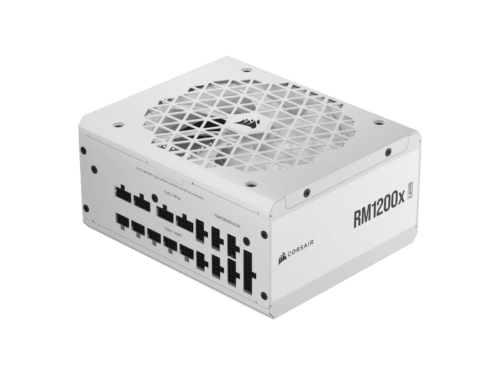 corsair rm series rm1200x shift 1200 watt 80 Corsair RM1200X PSU, modular and white.