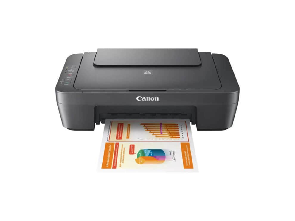 canon pixma mg2541s Canon printer printing colorful chart