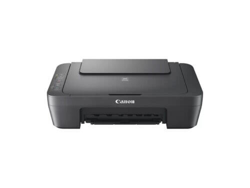 Canon PIXMA black printer front view