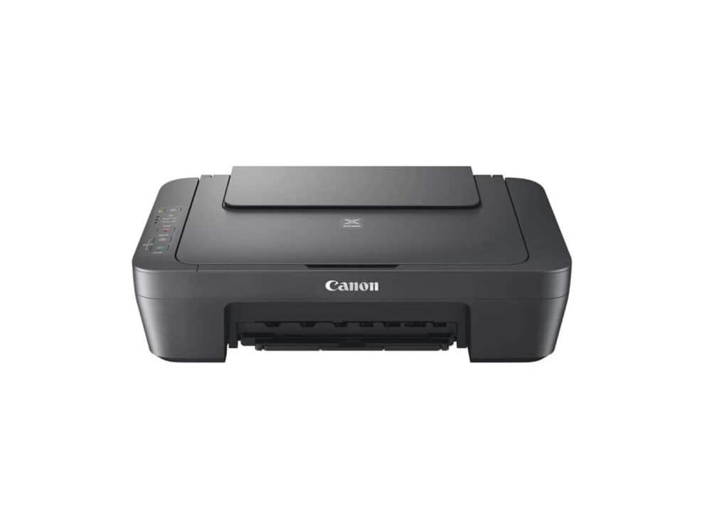 Canon PIXMA black printer front view