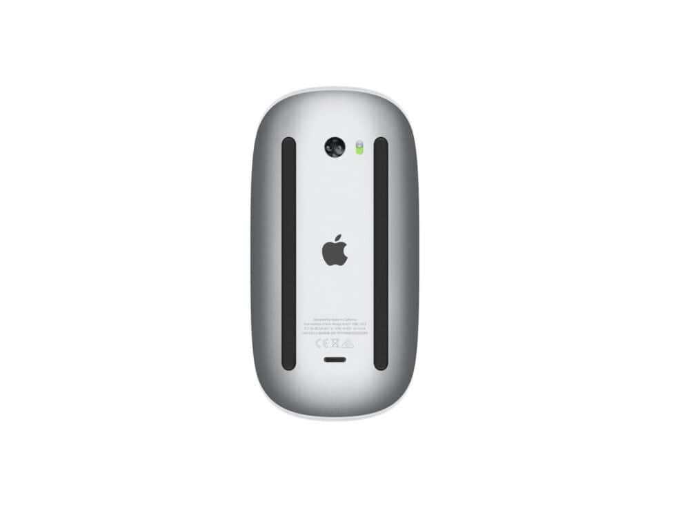 Bottom view of Apple Magic Mouse