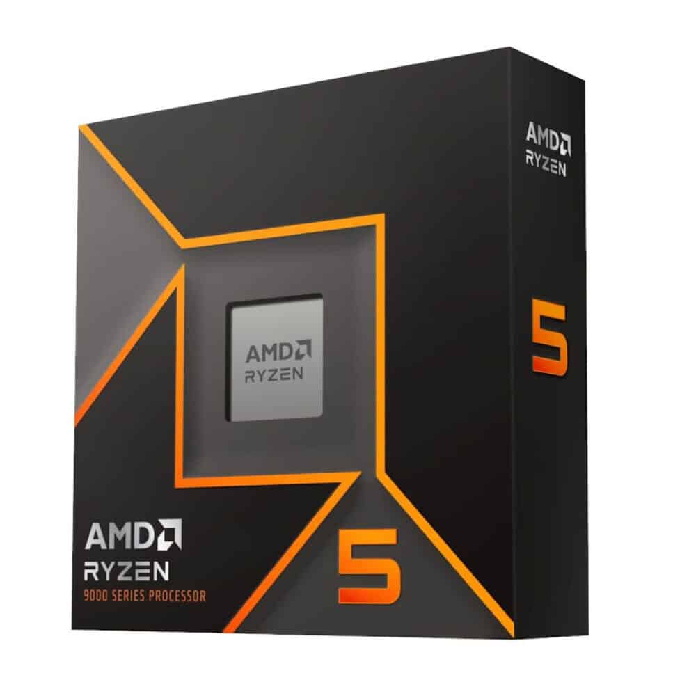 amd ryzen 5 9600x 6 core 3.9ghz am5 cpu AMD Ryzen 5 9000 Series Processor Box