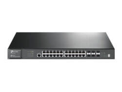 OPEN BOX - TP-Link T3700G-28TQ JetStream 28-Port Gigabit Stackable L3 Managed Switch
