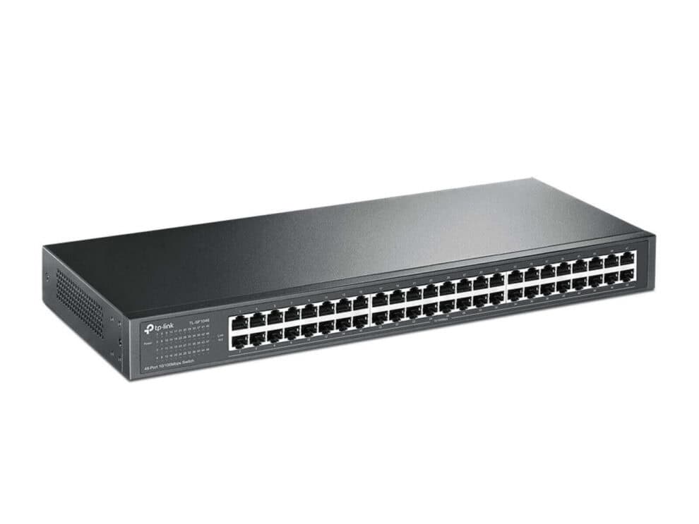 tp link tl sf1048 48 port 10/100mbps rackmount switch