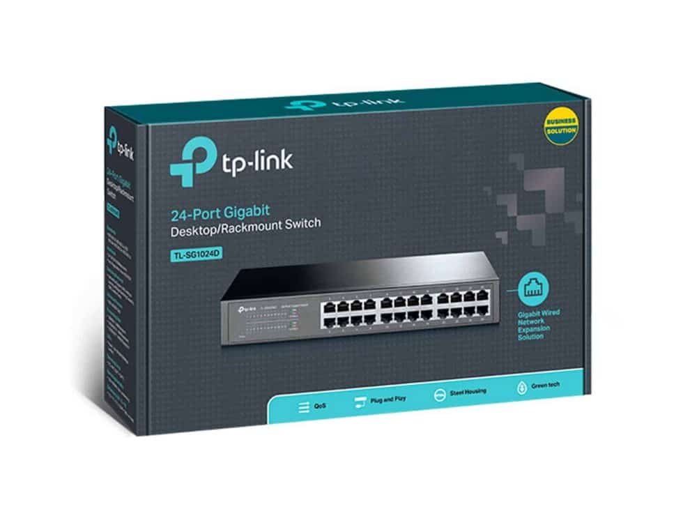 24 port gigabit desktop/rackmount switch