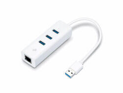 TP-Link UE330 3 Port Hub And Gigabit Ethernet