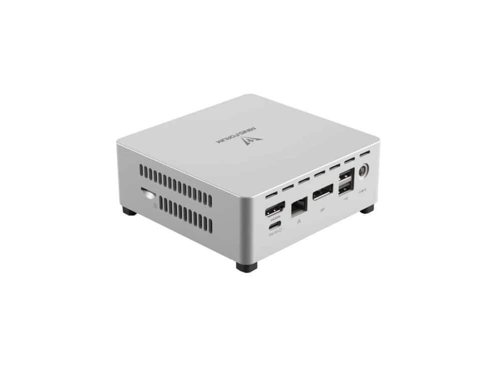 Mini desktop computer with various ports