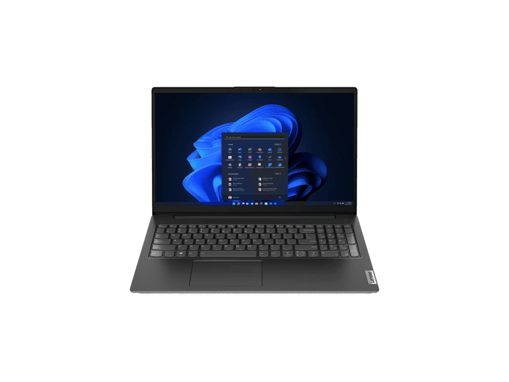 Lenovo laptop with Windows 11 interface.