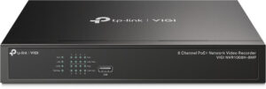 TP-Link VIGI NVR1008H-8MP VIGI 8 Channel PoE+ Network Video Recorder