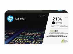 HP 213A LaserJet toner cartridge box.