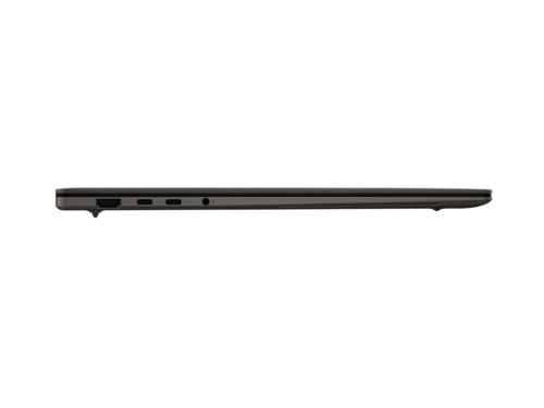 asus 16.0 inch 3k (2880 x 1800) oled 16:10 touch Thin laptop side profile with ports visible.