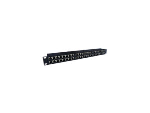 48-port patch panel for network connections