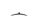 Black bike front fender