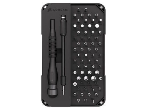 Corsair toolset with various bits and screwdriver