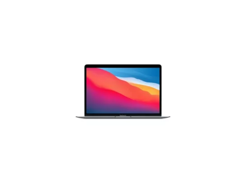 Apple MacBook Air with colorful display