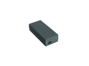 Black rectangular electronic device