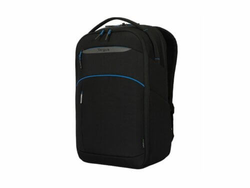 Black Targus laptop backpack front view