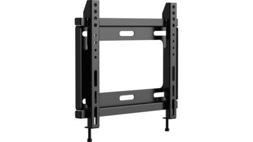 Black wall mount bracket for TVs