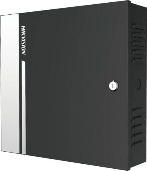 Hikvision black security control box with key lock