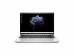 Laptop displaying abstract design on screen