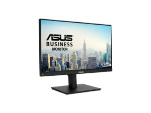 ASUS business monitor with city skyline