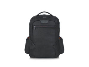 Black Everki backpack with front pocket