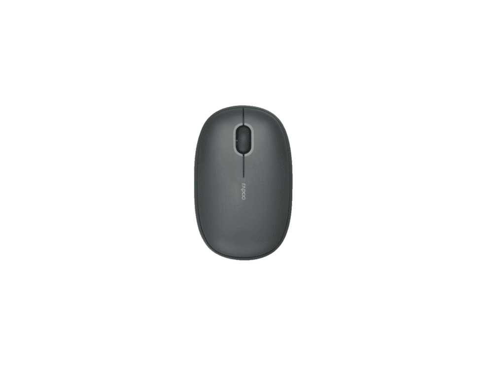 Wireless black computer mouse
