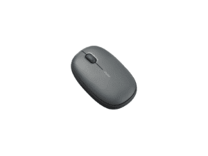 Wireless black computer mouse