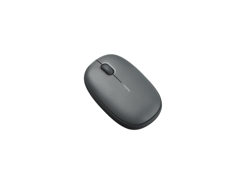 Wireless black computer mouse