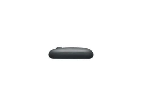 Black car roof cargo box side view