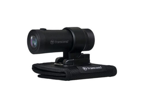 Transcend compact action camera with mount