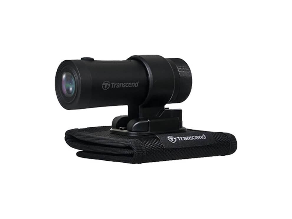 Transcend compact action camera with mount