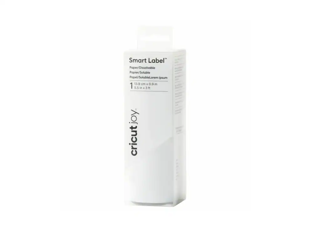 2010061 cricut joy smart dissolvable paper lables white; 5.5x36inch Cricut Joy Smart Label dissolvable paper