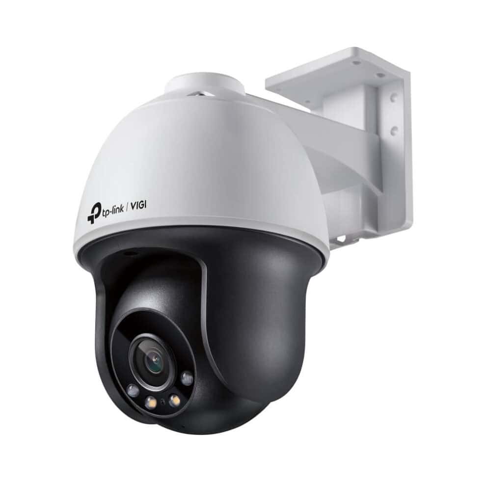 TP-Link VIGI security camera on wall mount
