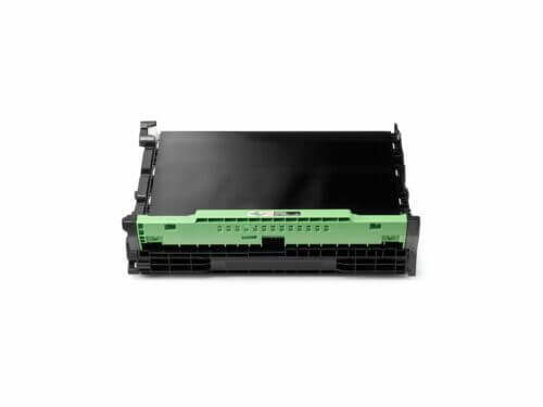 Green and black printer toner cartridge