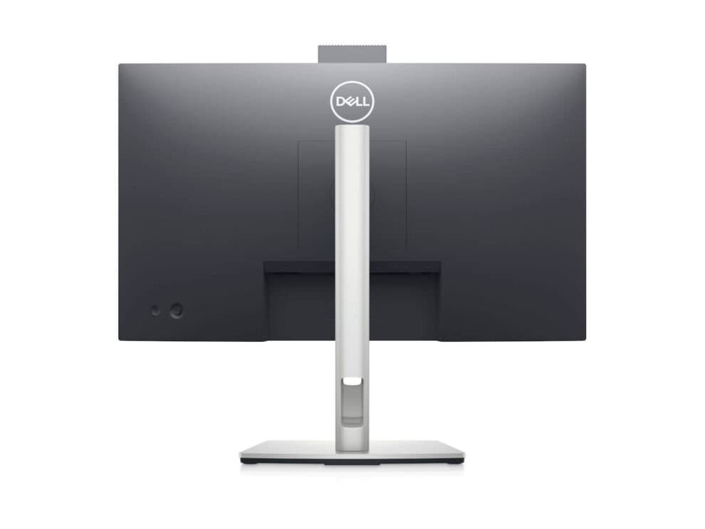 Back view of a Dell monitor.