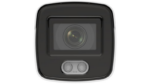 Black security camera front view