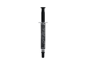 Black thermal paste syringe