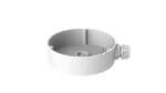Round white electrical junction box