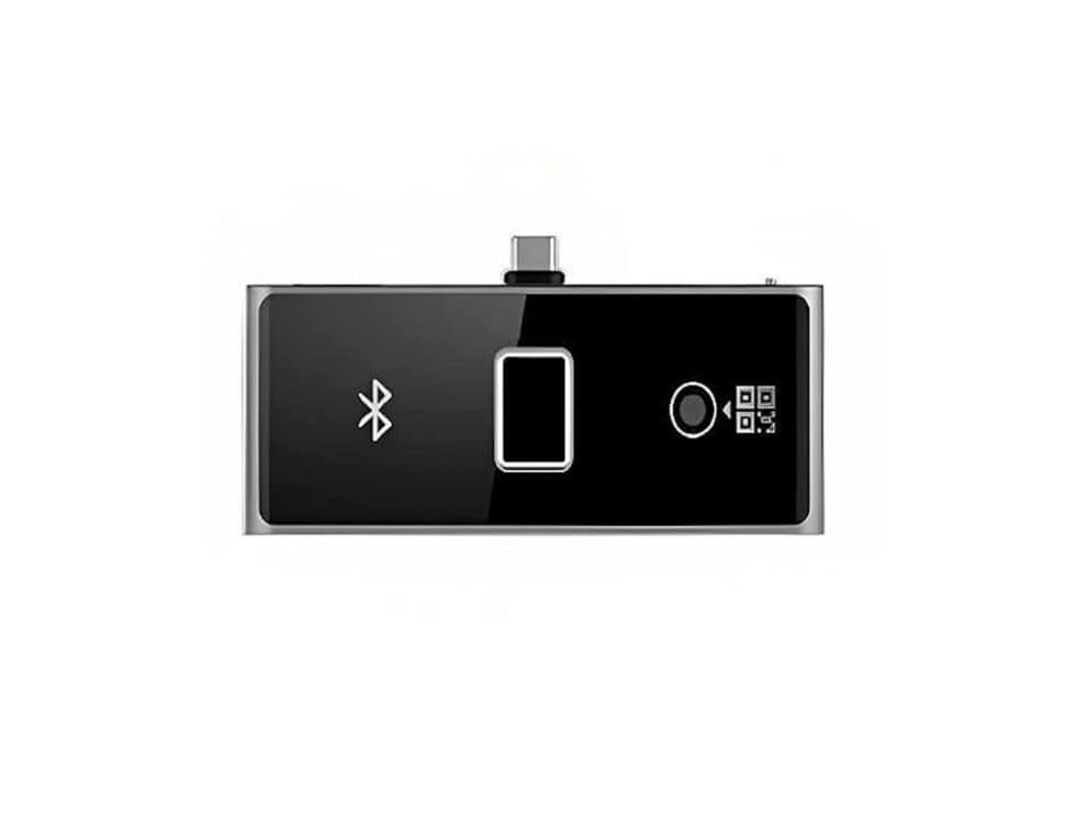 Bluetooth-enabled fingerprint scanner device