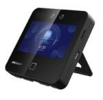 Hikvision biometric time attendance device.