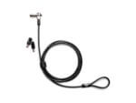 Laptop security cable lock with keys