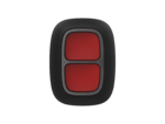 AJAX Security - DoubleButton Jeweller - Double Black Wireless Smart Button for Panic and Control Modes