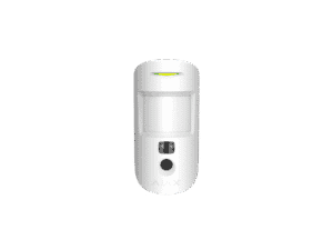 AJAX Security - MotionCam Jeweller - White Wireless Indoor Motion Detector with Photo Camera